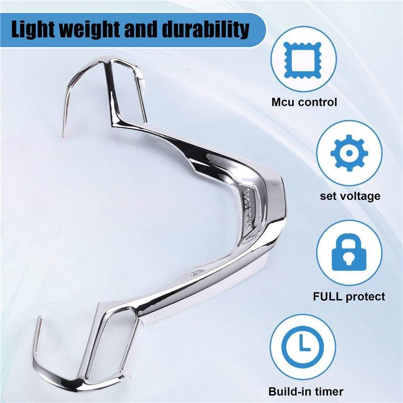 Car Steering Wheel Button Frame Cover Trim For Jeep Grand Cherokee WK2 2014- Decoration Sticker Silver