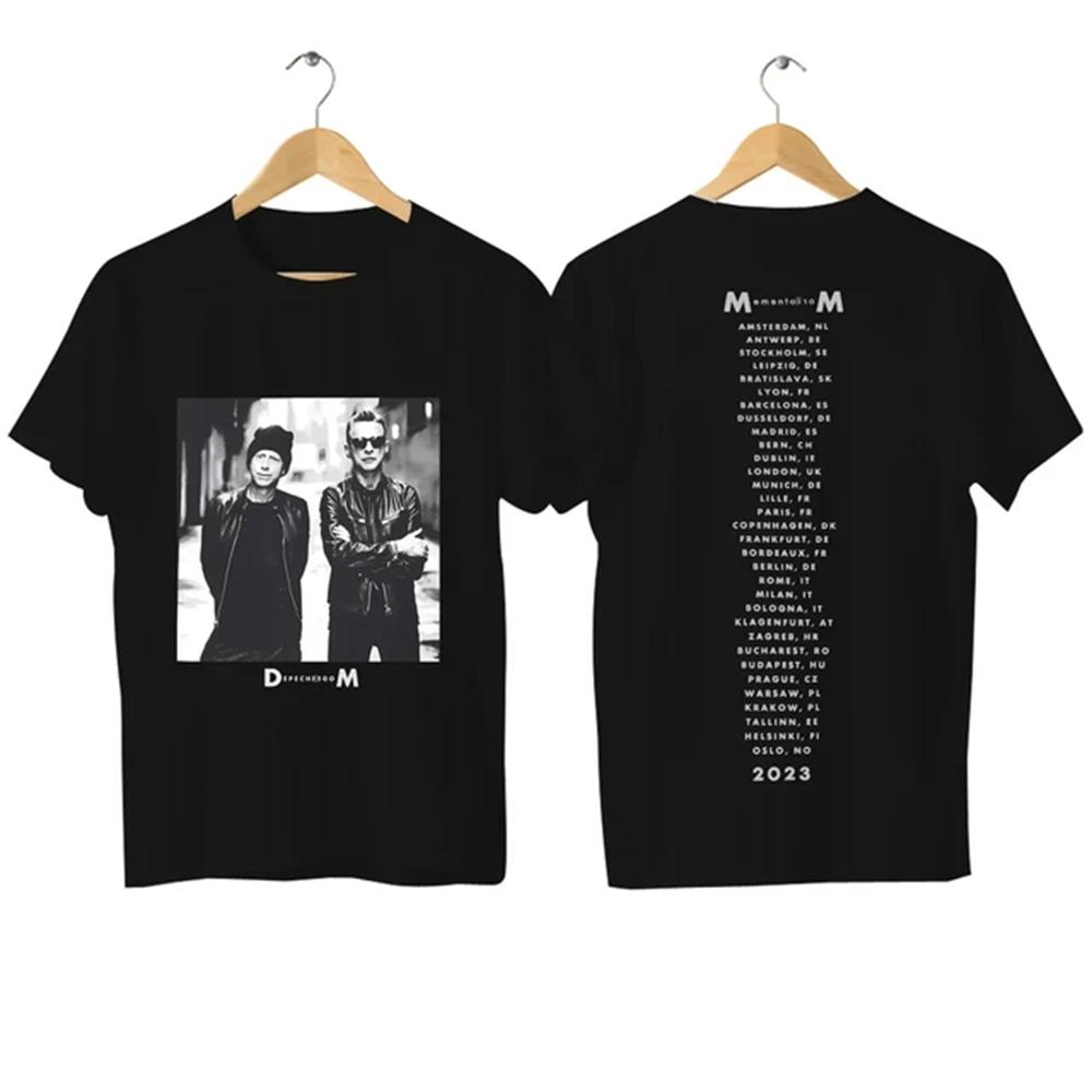 

Men s Casual T-Shirt Depeche Memento Mori Mode Printed Shirt Oversized Sports Top Comfortable and Breathable Streetwear 72419 5XL різнокольоровий
