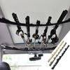 Adjustable Fishing Rod Holder Car Fixed Belt Fishing Rod Strap Fishing Rod Rack