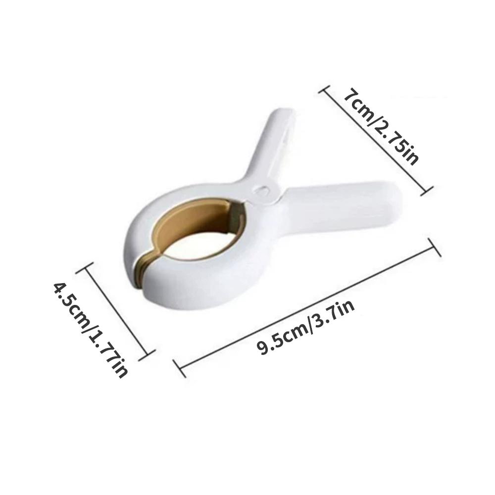 12/24PCS Windproof Clip For Hanging Quilts, Anti-Slip Clothes Drying Hook, Quilt Clip Without Marks, Clothes Drying Fixator