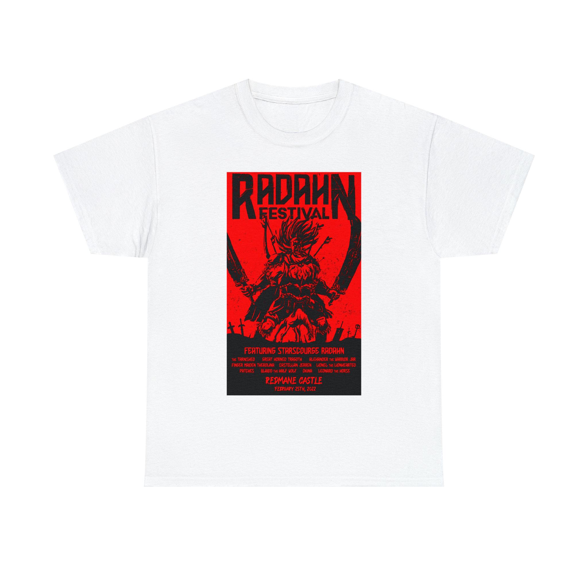 

Unisex Soulsborne Festival of Rad Boss Graphic Tee Poster Shirt Demon Tee Bloodborne T-shirt 3XL