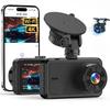 Hot Sale Dash Cam with Front and Rear Dual Lens WiFi Car DVR Recorder 3" IPS Display 128MB Built-in Parking Monitor G-sensor
