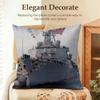 Destroyers Usa Cool Cushion Cover Natural Linen Organic Fabric Double-Sided Printing Sofa Home Decor Gift Pillow Case