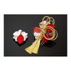 SOUBIEN Coming-of-Age Ceremony Hair Accessories, Graduation 2-Piece Set, Cherry Blossom Flower Corsage, Kumihimo Braided Cord, Ball Ornament, Comb &