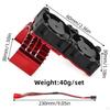 Aluminum Alloy RC Car Engine Cooling Fan, Replacement Part, Easy to Install, Heat Sink for