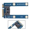 mSATA To SATA Adapter Card Mini SATA To 7pin SATA MPCIe Expansion SATA Horizontal
