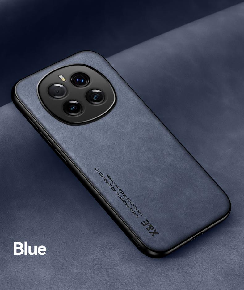 Luxury Leather Funda for Honor Magic 7 Pro 7 Lite Case Ultra Thin Car Magnetic Protection Phone Cover for Honor Magic 7 Capa