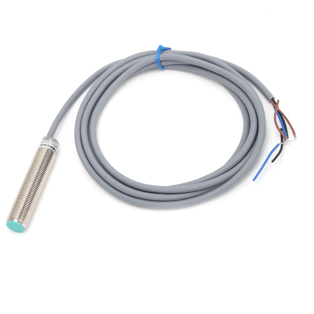 BERM Proximity Switch Cylindrical Shaped 3‑Wire PNP Normally Closed Sensor 10-30VDC