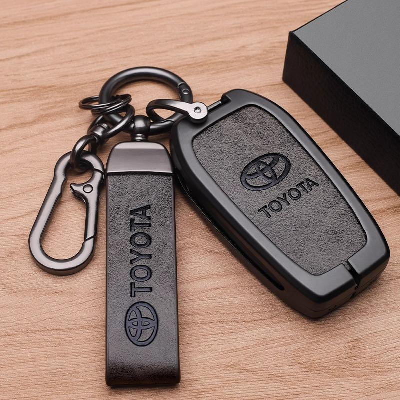 AOP1 Car Remote Key Case Cover for Toyota GR RAV4 Crown Hilux Fortuner Corolla SE 2023 Camry Yaris Land Cruiser Prado Venza Accessory