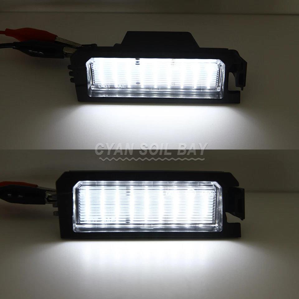 For Hyundai i30 PD PDE N i30N PD Fastback Elantra GT Sonata Veloster LED License Plate Light Number Plate Lamp License Plate Lights 2