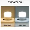 Mini USB Night Light Warm White Eye Protection Book Reading Light USB Plug Computer Mobile Power Charging LED Night Lamp 1/10Pcs