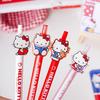 Hello Kitty Cartoon Press-Type Quick-Dry Smooth Pen