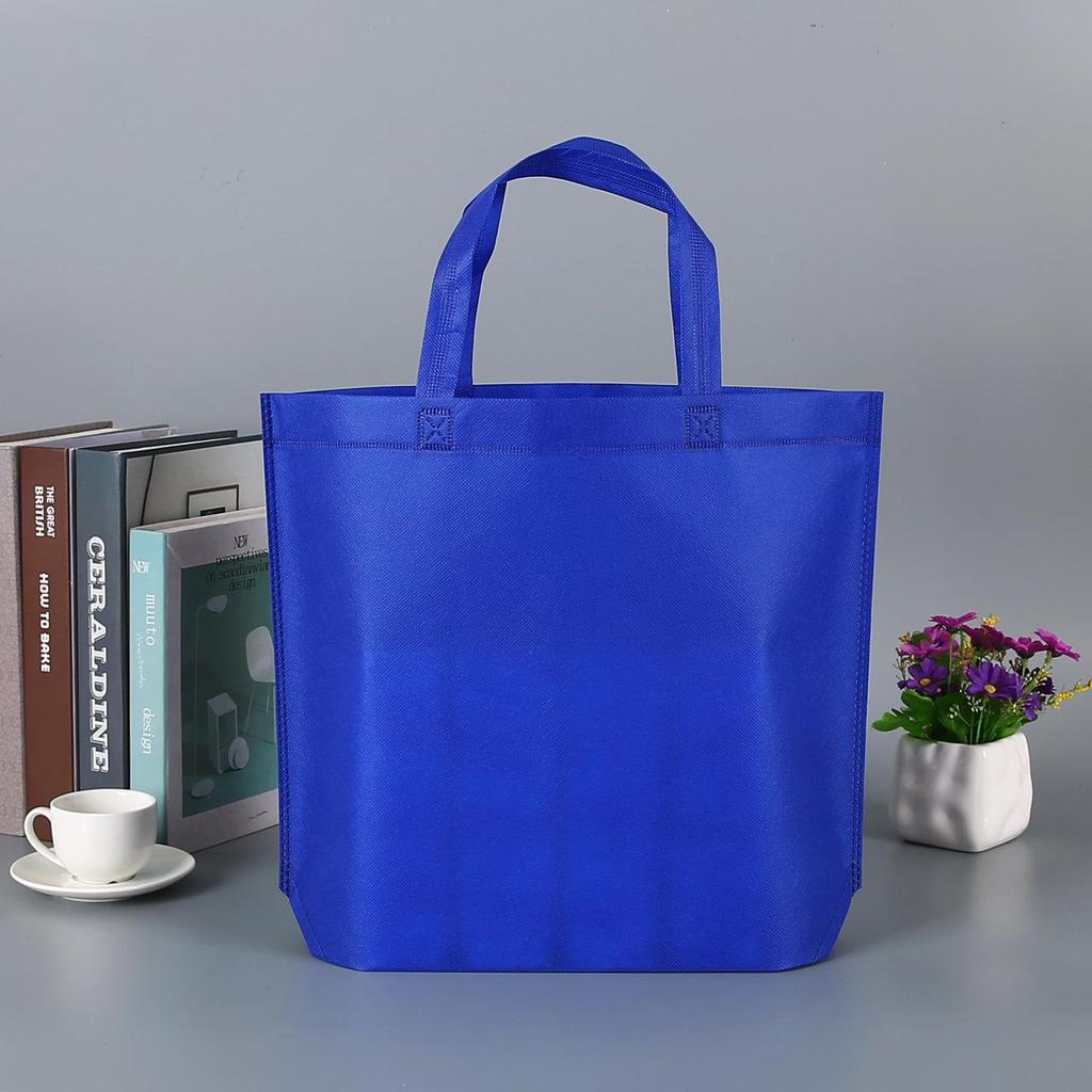 Eco-Friendly Non-Woven Tote Bags: Bottom-Only, Heat-Pressed, Custom-Printed Logos Available