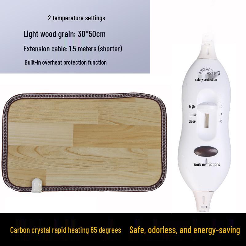 Elektrische Fußheizmatte: Büro-Heizmatte für Damen