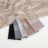 Muslim Chiffon Hijab Scarf Women Long Solid Color Head Wrap for Women Hijabs Ladies Muslim Veil Jersey Hijabs Islamic Headscarf