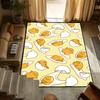 Cute Gudetama Lazy EGG Small Carpet Bedside Kitchen Bath Living Home House Bedroom Floor Mat Doormat Decoration