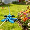 Aspersor Giratorio Automático Multifuncional Con Conector de Grifo Estándar Para Céspedes Flores Verduras Accesorios de Jardinería