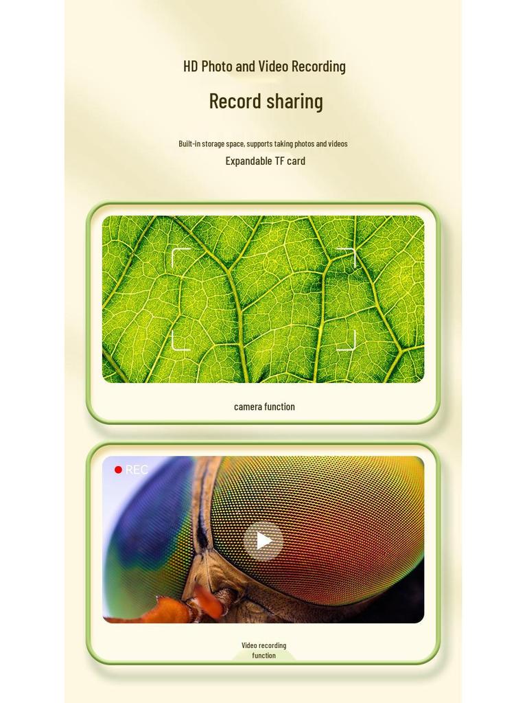 Handmikroskop für Kinder mit hoher Vergrößerung für Schüler