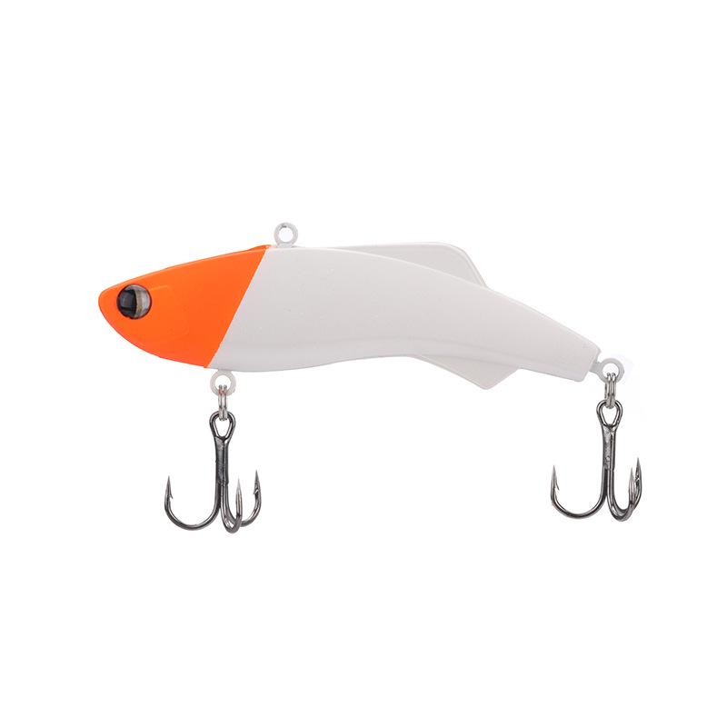 Cross-Border Silicone VIB Lure: Sinking, Noise Vibration, All Water Layers, Bass Fishing Fake Bait.