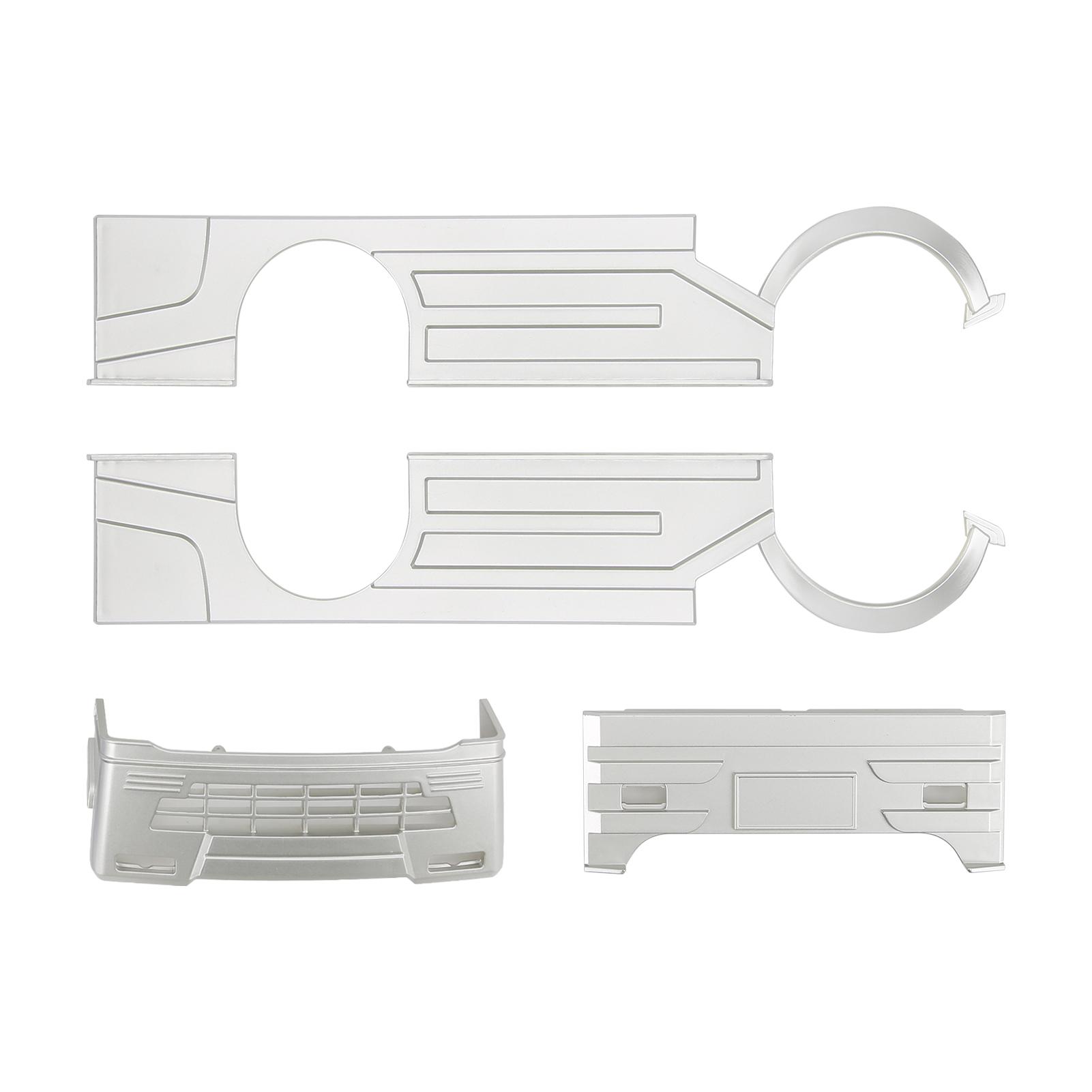 

RC Широкий Кузов Комплект Велика Навколишня Кришка Світлодіодні Комплекти Модифікації для RC Вантажівки WPL D12