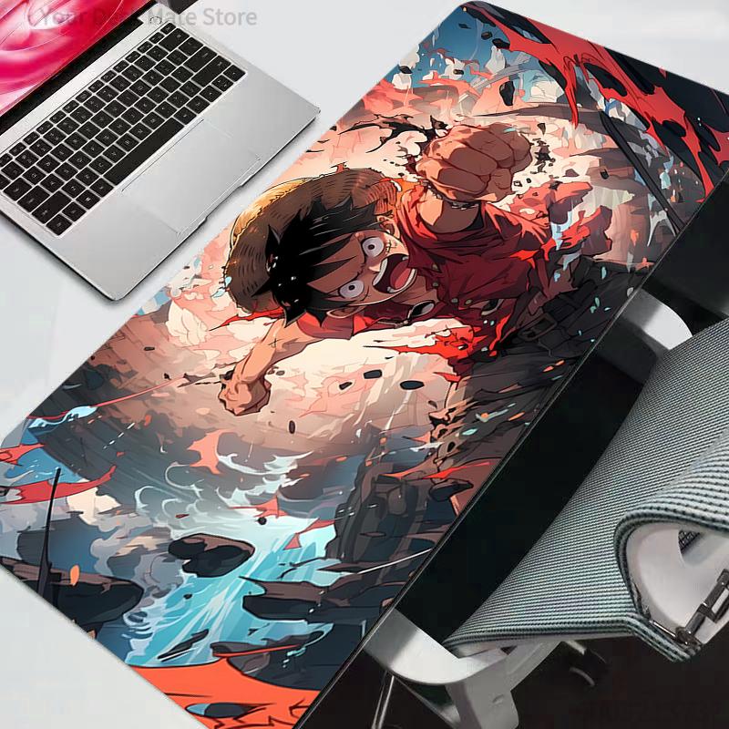 Computer Mouse Pad One Piece Gaming MousePad Large Gamer Keyboard XXL PC Desk Mat Tapis Souris Durable