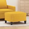 349332 vidaXL Footrest Light Yellow 60x50x41 Cm Fabric