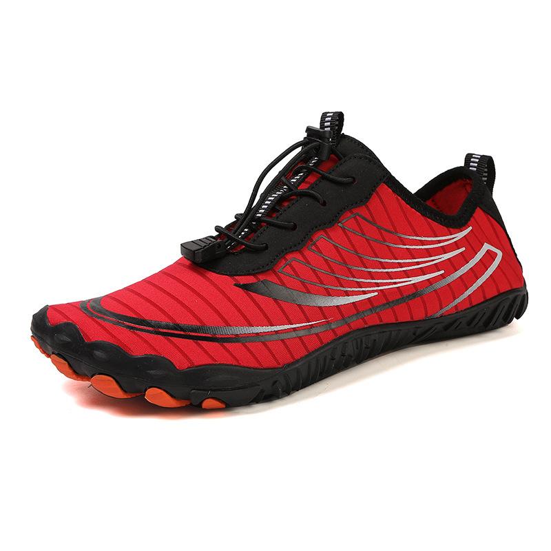Beach shoes wading shoes cross-border new couple five-finger non-slip breathable quick-drying outdoor wading shoes yoga fitness shoes