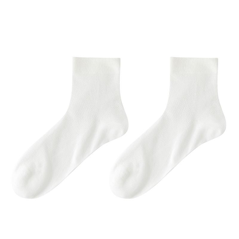 Men's Spring and Summer Deodorant Sweat Absorbing Leisure Mesh Tube Socks