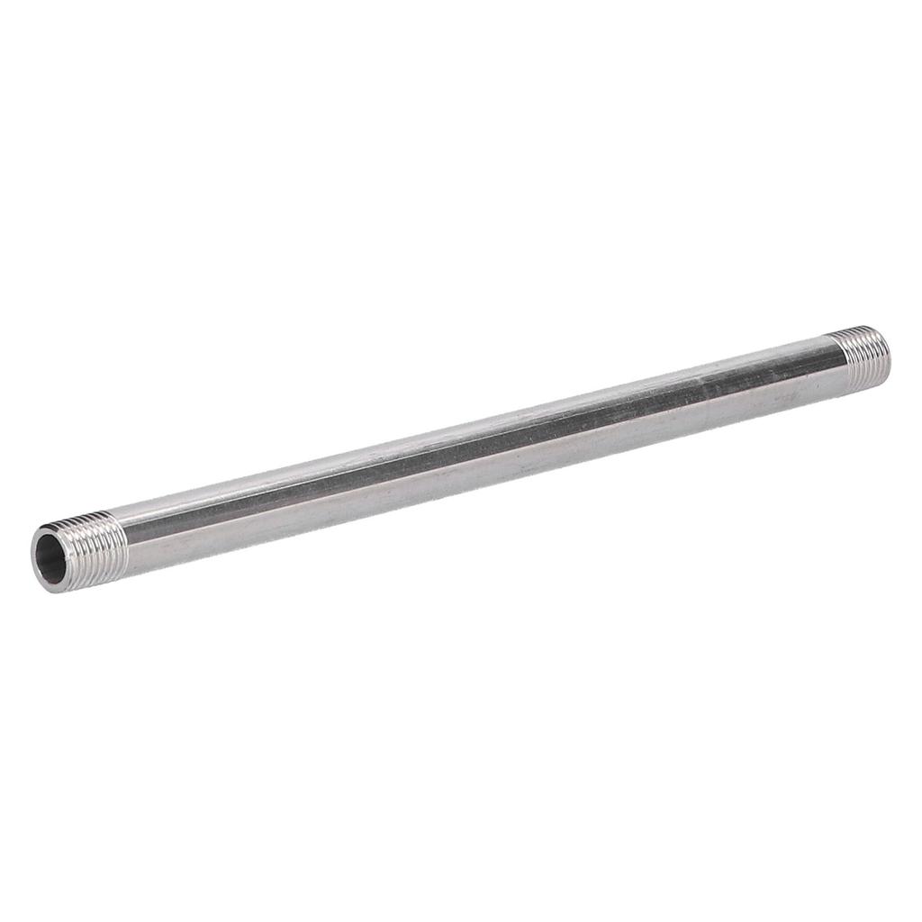 G1/4 Male Thread 20cm Stainless Steel Pipe Fittings Threaded Pipe Attachment Joint for Plumbing