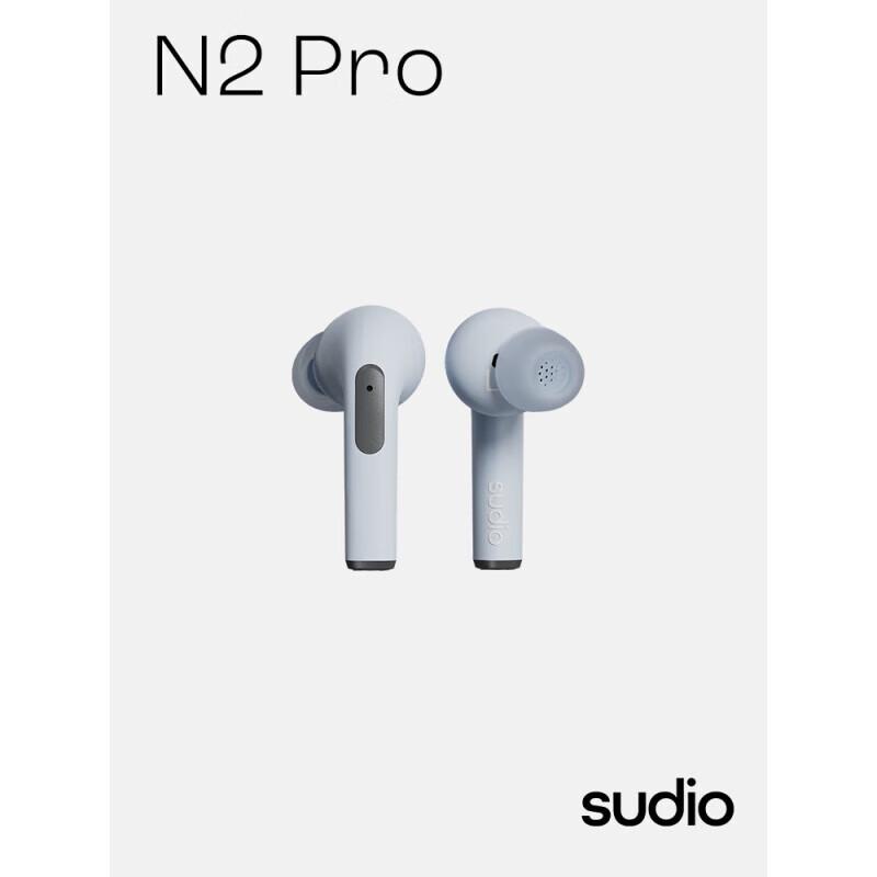 SUDIO N2 Pro True Wireless Noise-Cancelling Earbuds