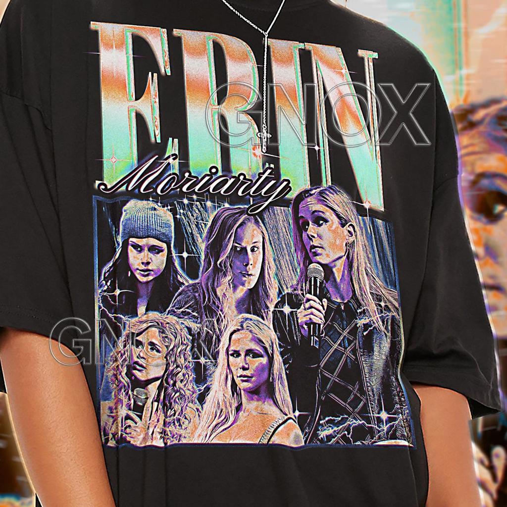 ERIN MORIARTY Shirt, Erin Moriarty Tshirt, Erin Moriarty Fan Tees, Erin Moriarty Retro 90s Sweater, Erin Moriarty Merch Gift #saf