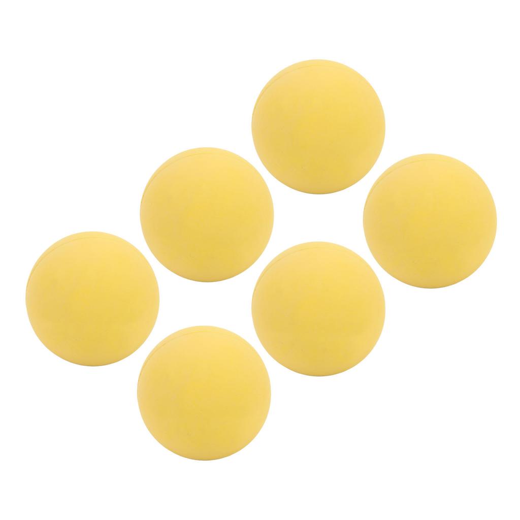 Lacrosse Ball Set PVC Elastic Excellent Grip Lightweight Massage Balls Set for Kids Club Training 6 PCS