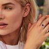 Cute Kitten Paw Adjustable Open Ring for Women - Creative Cat Jewelry