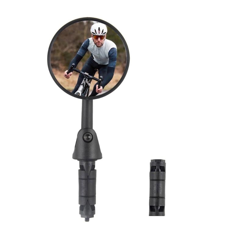 Universals Bike Handlebars Mirror with Shockproofed Folding and Wide Angles View for Mountain Bike