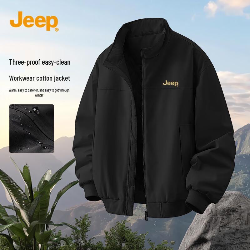 JEEP Men s Winter Windproof Padded Jacket M