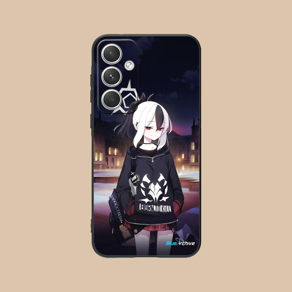 

Чехол для телефона Blue Archive Kayoko для Samsung Galaxy S25 S24 S23 S22 S21 S20 Note20 Plus FE Ultra Цветной чехол Красивый чехол Galaxy Note20