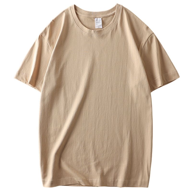 Original Tail Single Cut Label Fashion High Street American Heavy Weight Pure Cotton Short Sleeve T-Shirt Men's Summer Export Men's Clothing Tops