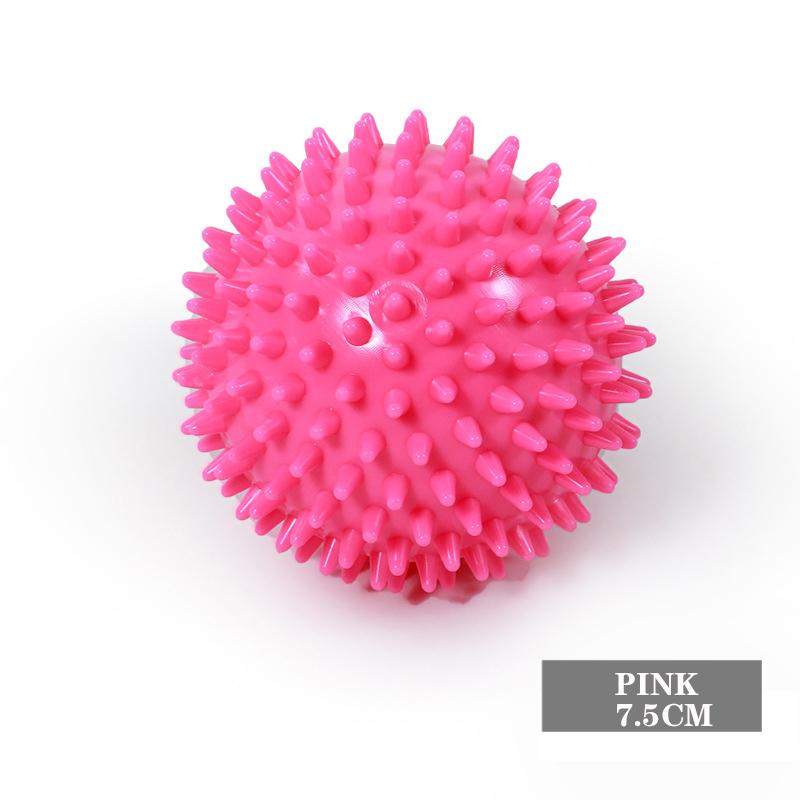 Durable PVC Spiky Massage Ball Trigger Point Sport Fitness Hand Foot Pain Relief Plantar Fasciitis Reliever Hedgehog 9cm Balls