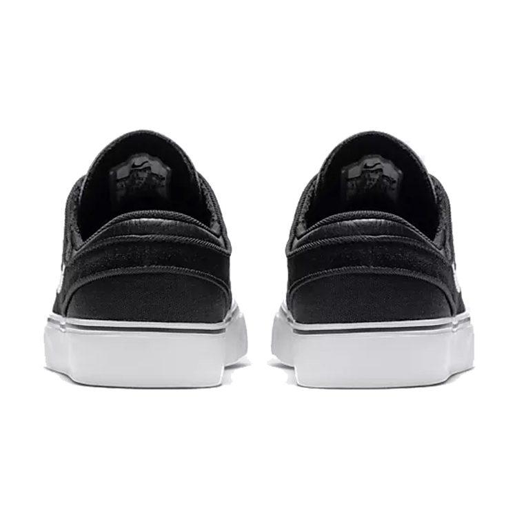 Nike SB Stefan Janoski Suede Low Top Skateboard Shoes Black White Unisex 525104-021