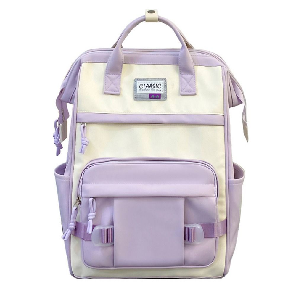 Anti-splash Water Large Capacity Backpack Korean Style Women School Bag Students