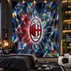 Wall Hanging Tapestry AC Milan Print Cloth for Living Room Bedroom Home Decor
