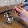 Stainless Steel Luxury French Retro Soup Spoon - Multi-Purpose for Western Dishes, Pasta, Dessert, or Rice.