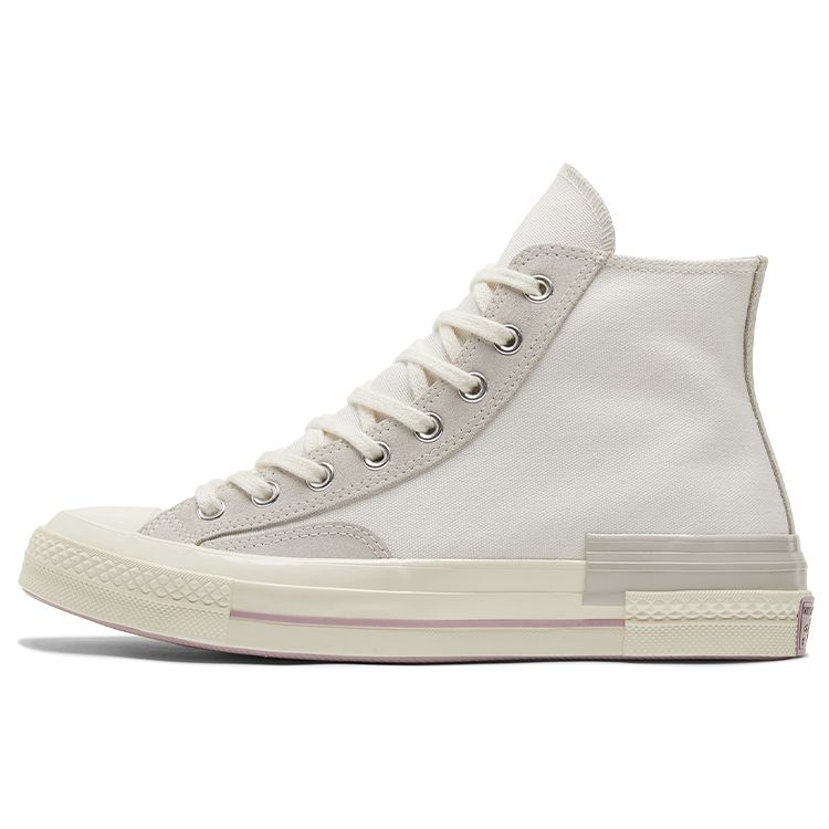 Converse 1970s Chuck Taylor All Star High Top Canvas Shoes Unisex Sneakers Light-Gray 173101C