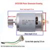 6V12V RS380 RS390 Kids' Electric Car & Stroller Motor Engine Accessories