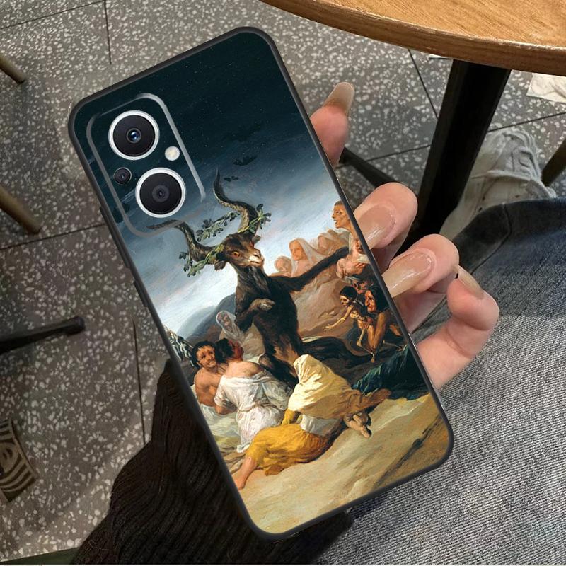 Francisco Goya Paintings Case For OPPO Reno 8 7 6 5 4 Lite 2Z 4Z 5Z 8T 10 OPPO Find X5 X6 Pro X2 Lite X3 Neo Cover