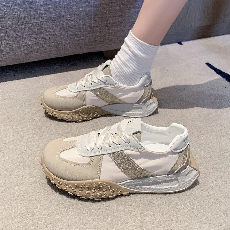 Autumn and winter new casual color matching versatile student sports running women's shoes