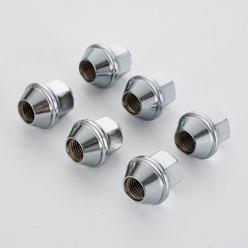 32mm 12x1.5mm  Lug Nuts  For  ford foucs  MK3 MK2 Ford Kuga  ESCORT FORD MONDEO Everest  Lincoln hex 19mm,M12x1.5 wheel nuts