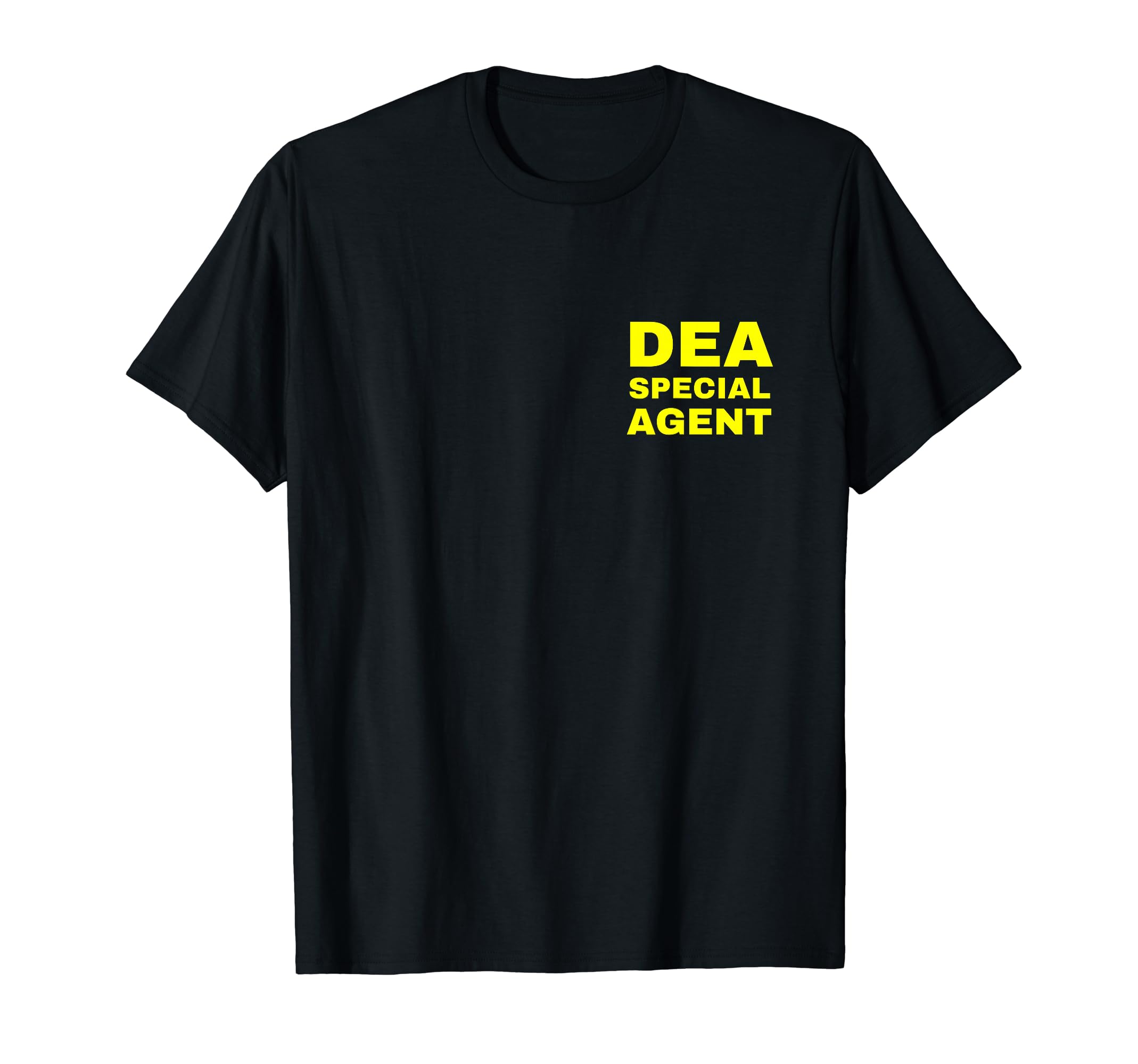 

DEA Special Agent Uniform T-Shirt with Front and Back Print
