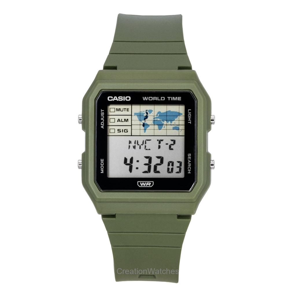 

Casio POP Цифровой ремешок из биоразлагаемой смолы Кварцевые часы LF-30W-3A Унисекс чёрный