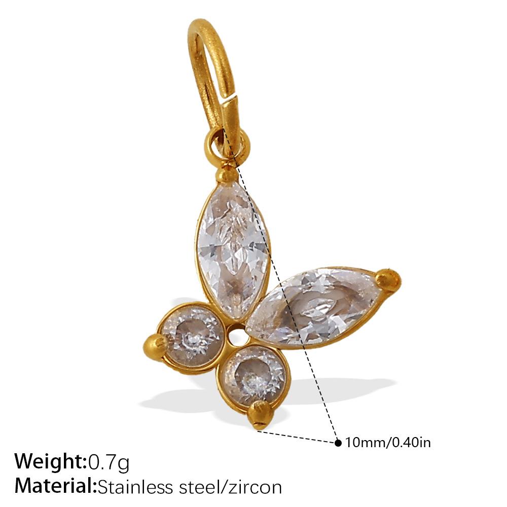 Yori 2Pcs Fashionable Retro Bohemian Style DIY Heart and Flower Pendant Accessories for Handmade Jewelry Making Design